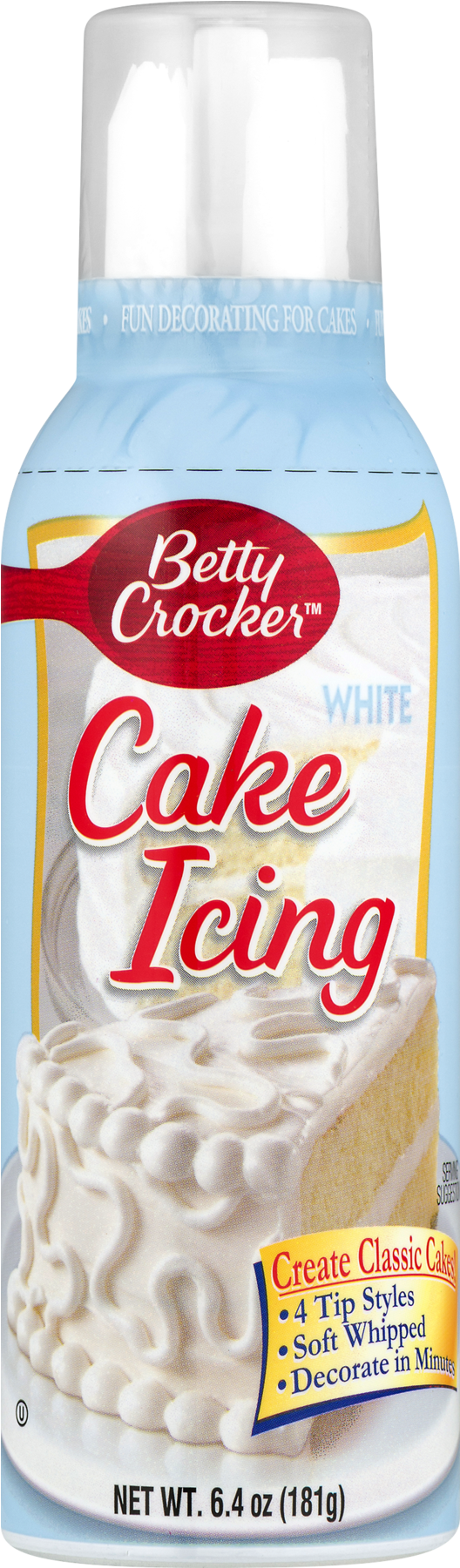 White Icing Betty Crocker (1800x1800), Png Download