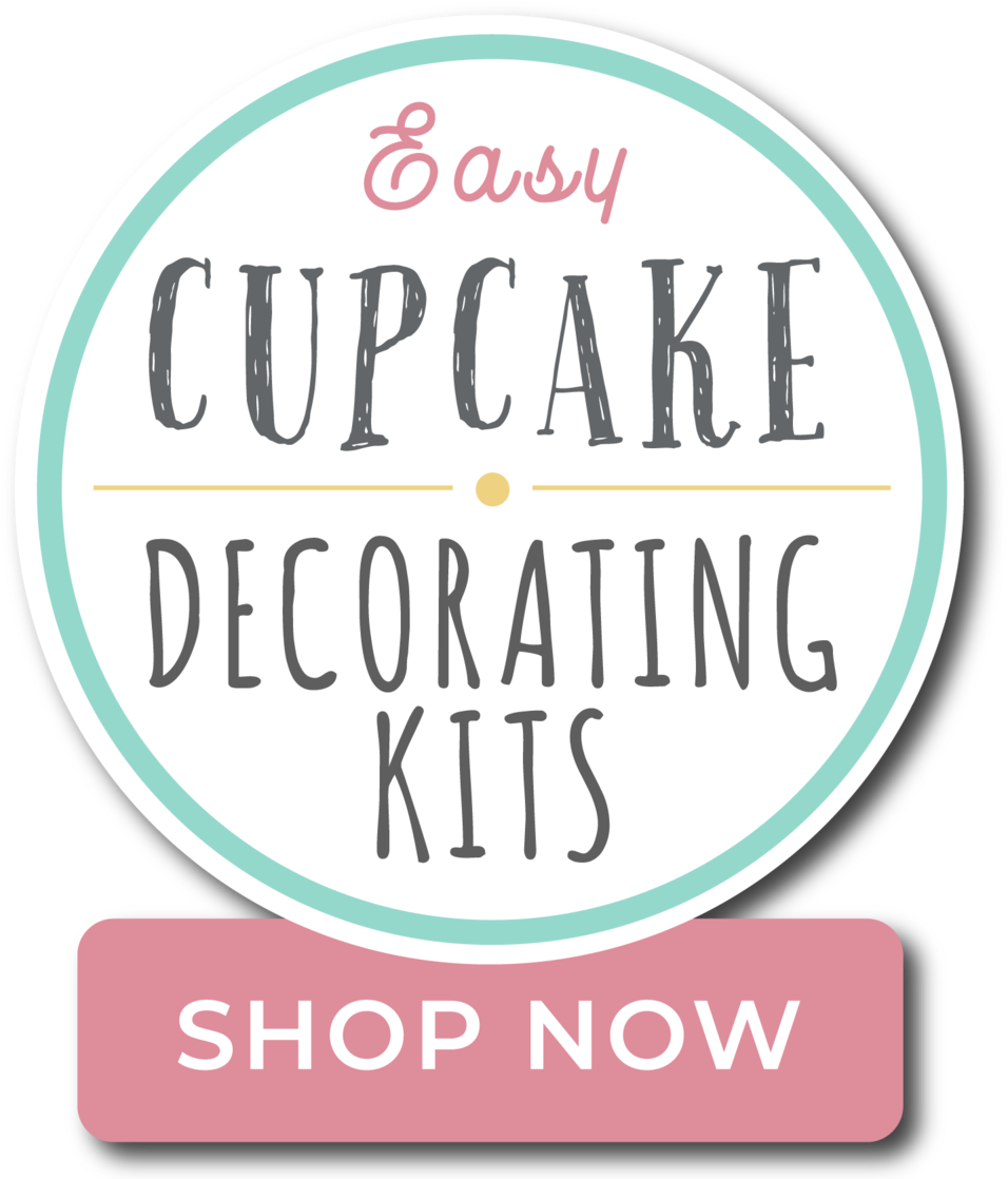 Easy Cupcake Decorating Kits Shop Now Royal Icing - Circle (1000x1139), Png Download