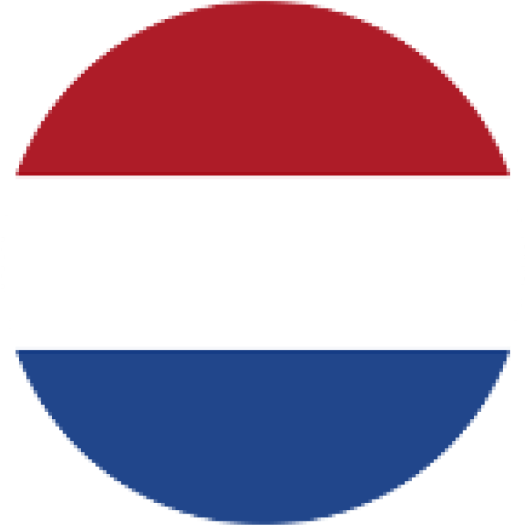 4me Flag Round Nethe - Netherlands Icon (1024x1024), Png Download