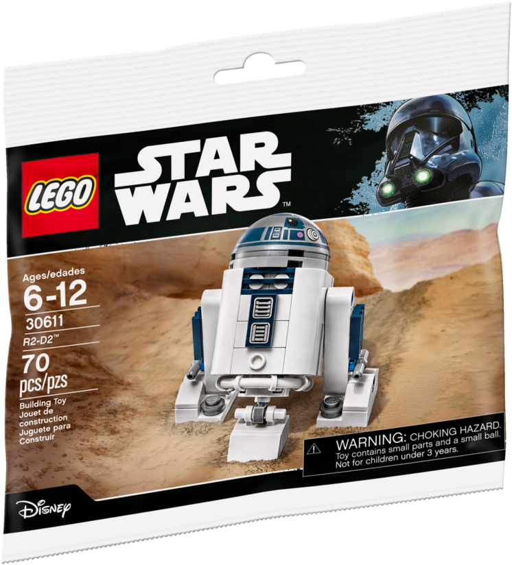 Lego R2 D2 Polybag (1200x900), Png Download