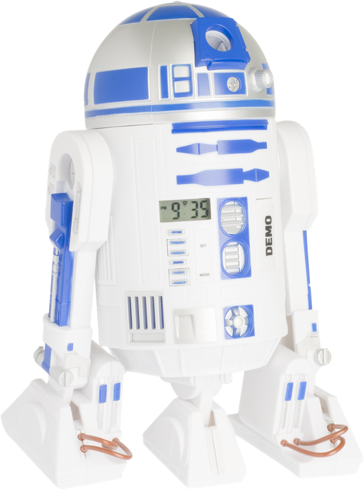 Star Wars R2-d2 Projection Clock - R2d2 Väckarklocka (800x1070), Png Download