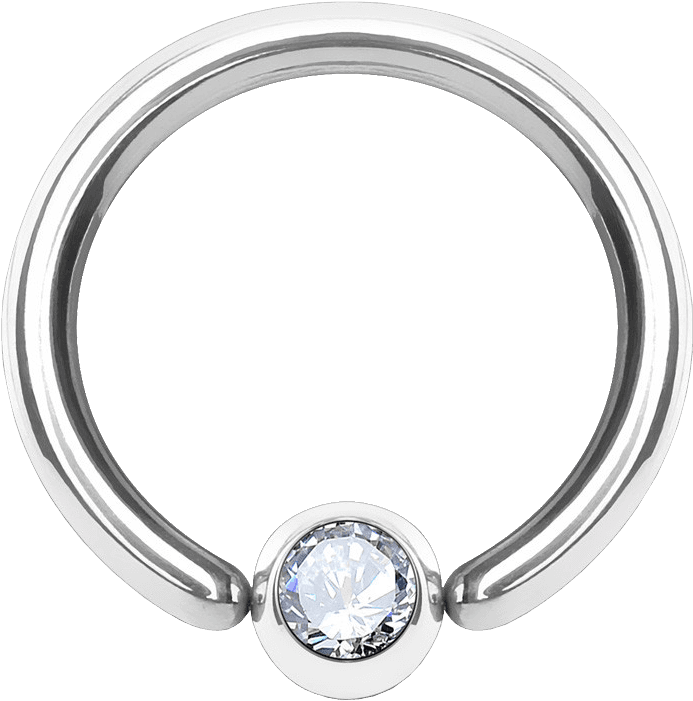 Label Text - Captive Bead Belly Ring (1024x1024), Png Download