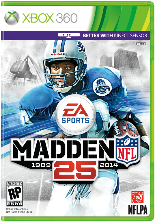 #wearemadden On Twitter - Madden 25 Xbox 360 (599x814), Png Download