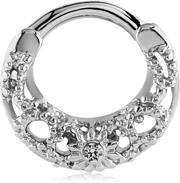 Mini Septum Surgical Steel - Body Jewelry (590x600), Png Download