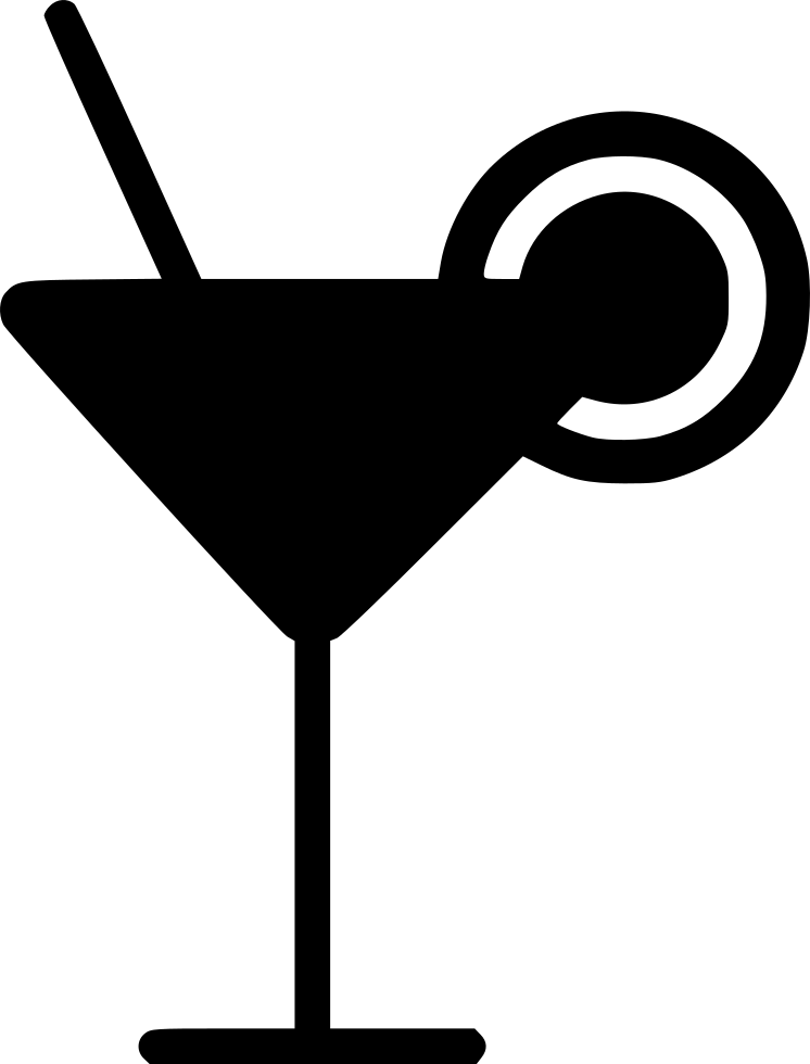 Png File Svg - Dinner And Cocktail Icon (746x980), Png Download