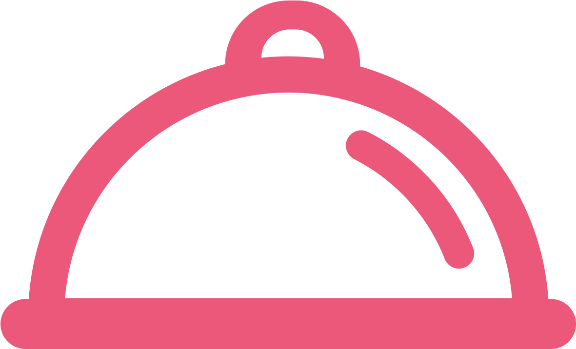 Download Dinner - Dinner Icon Transparent Pink PNG Image with No ...