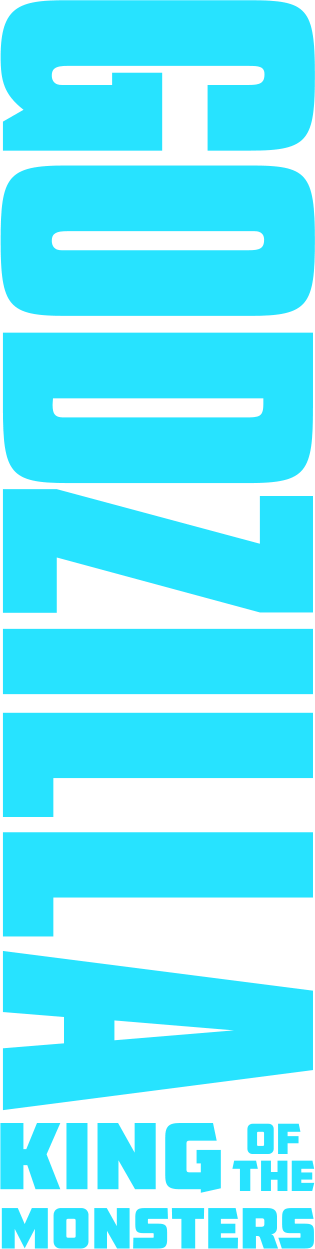 Official Trailer - Godzilla King Of The Monsters Logo (315x1249), Png Download