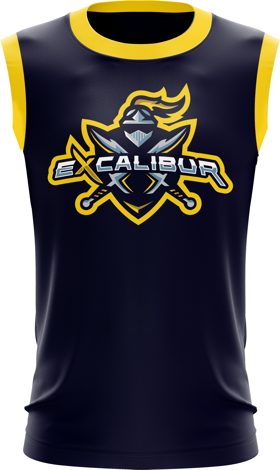 Excalibur Muscle Shirt - Active Tank (2500x2500), Png Download