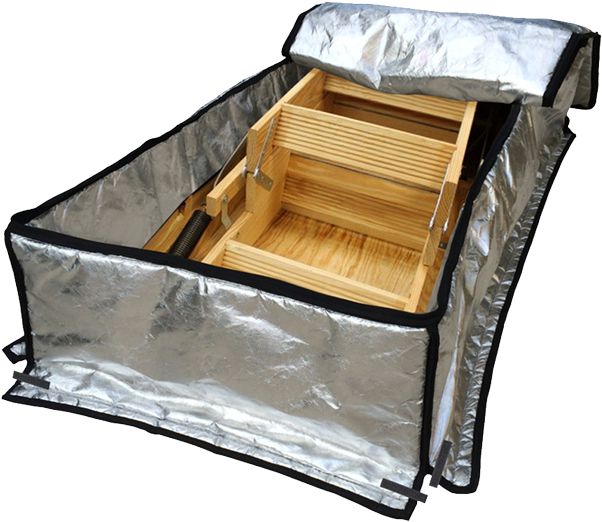 Thermoclimb Attic Stairway Insulation 54″ X 22″ - Dachboden Falltür (700x700), Png Download