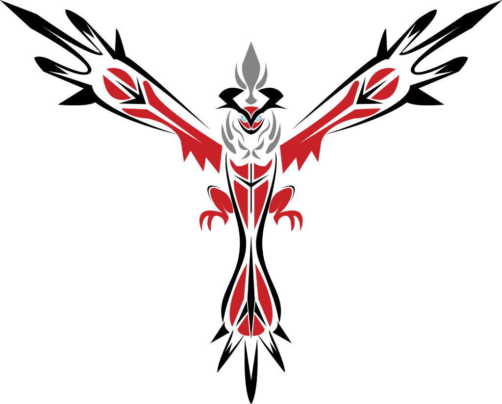Pokemon Sticker - Tribal Yveltal (1024x824), Png Download