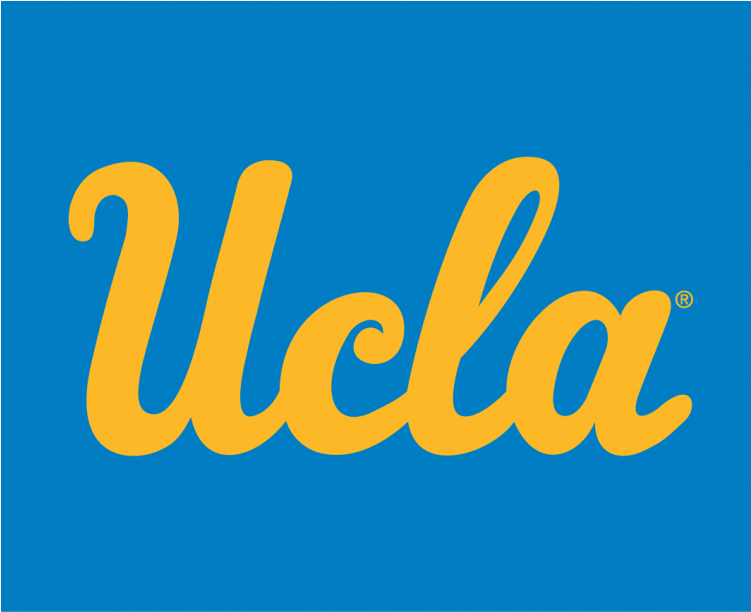 Ucla Bruins Iron On Stickers And Peel-off Decals - Calligraphy (750x930), Png Download