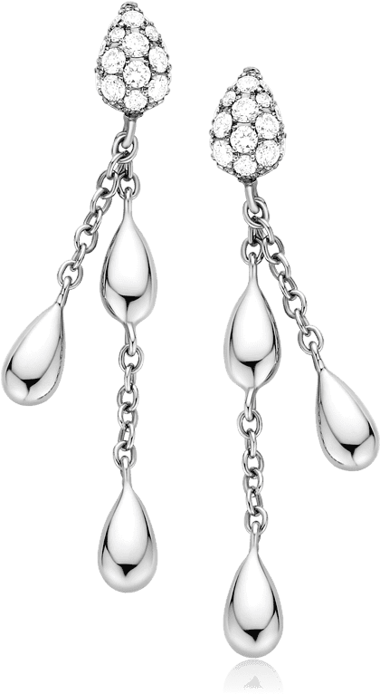 Omega Dewdrop Brinco - Earrings (800x1100), Png Download