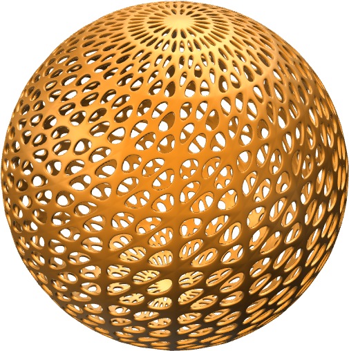 Optical Illusion Ball - Sphere (1024x768), Png Download