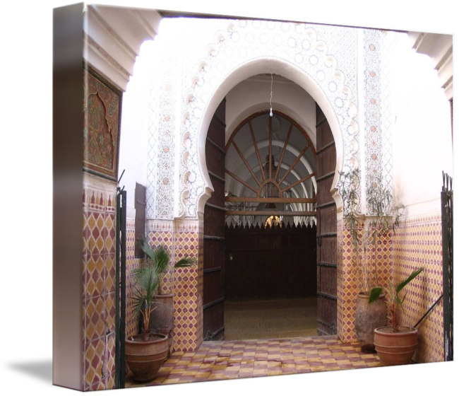 Morocco By Yvonne Ayoub - Arch (650x560), Png Download