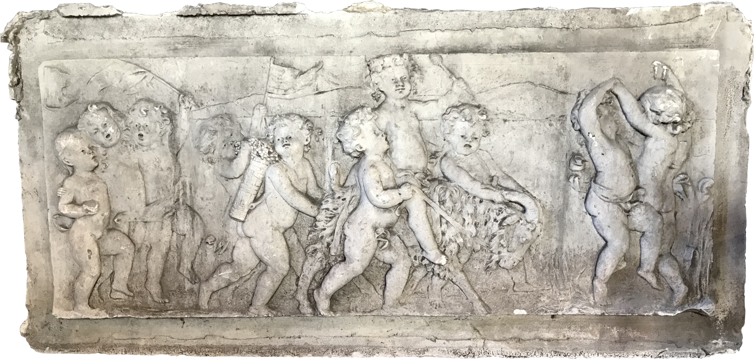 Plaster Bas Relief, Bacchanal - Relief (1500x1125), Png Download