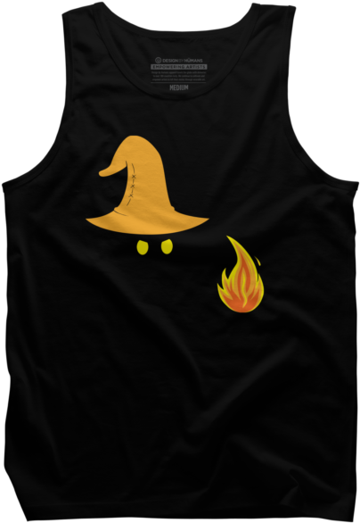 Black Mage - Active Tank (650x650), Png Download