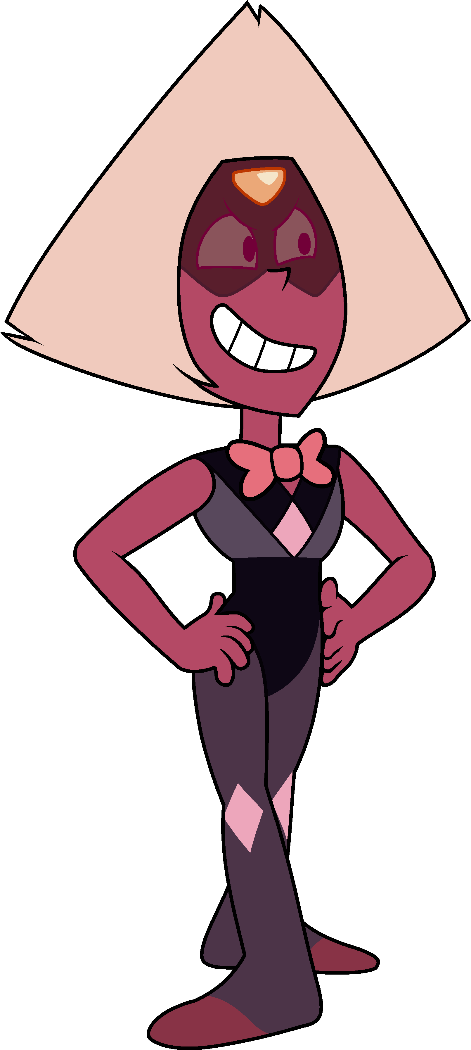 Bowtie Peridot Sardonyx Steven Universe - Steven Universe (2000x3810), Png Download