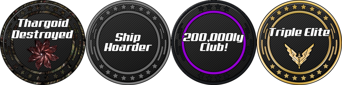 Elite Dangerous Badges - Circle (1200x300), Png Download