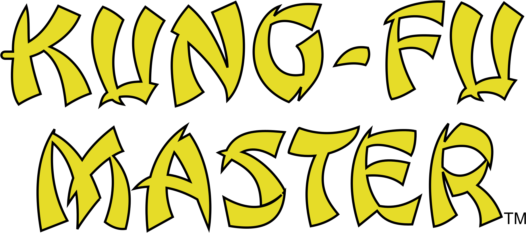 Open - Kung Fu Master Logo (2000x1000), Png Download