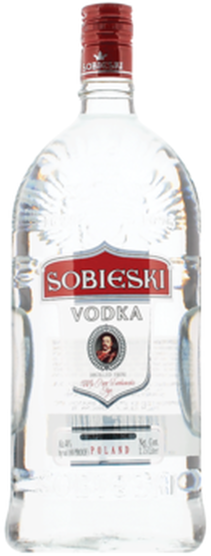 Sobieski Vodka (800x1119), Png Download