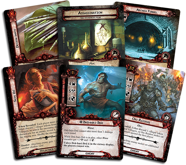 Lead Developer Matthew Newman On The Against The Shadow - Lord Of The Rings Card Game Nightmare Decks (600x532), Png Download