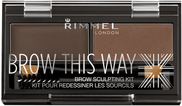 Brow This Way Sculpting Kit Para Cejas - Rimmel Brow Set (780x484), Png Download