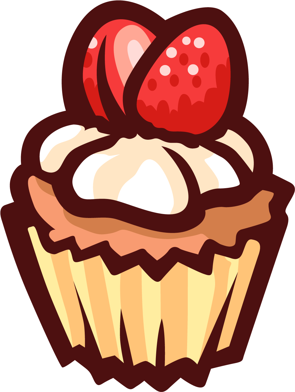 Index Of Mama 4 3ds/arte - Cupcake (2362x2362), Png Download
