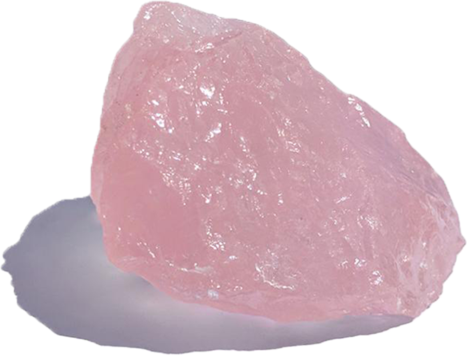 Rose Quartz - Crystal Rose Quartz (1200x1200), Png Download