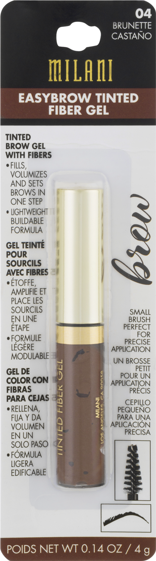 Milani Easybrow Tinted Fiber Gel (1800x1800), Png Download