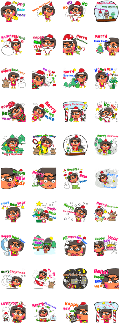 Hamtaro^^16 Merry Christmas - Bearded Dragon Drawing Cute (420x1121), Png Download