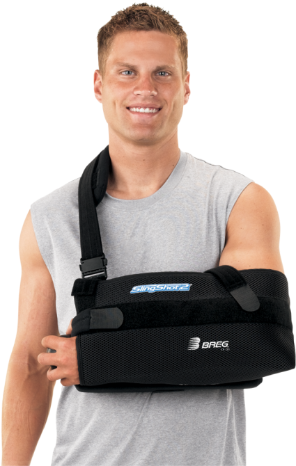 Slingshot® 2 Shoulder Brace - After Shoulder Surgery Brace (705x705), Png Download