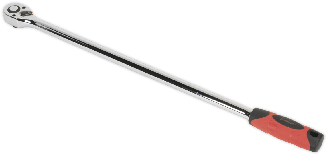 Ak6695 Sealey Ratchet Wrench Extra-long 600mm 1/2 - Ratchet (1200x1200), Png Download