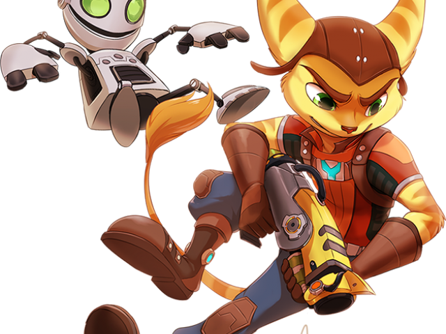Ratchet Clank Clipart Clank Png - Ratchet And Clank Deviantart (640x480), Png Download