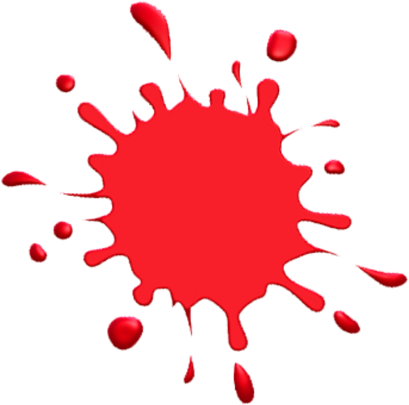 Clipart Paint Splat Png (600x600), Png Download