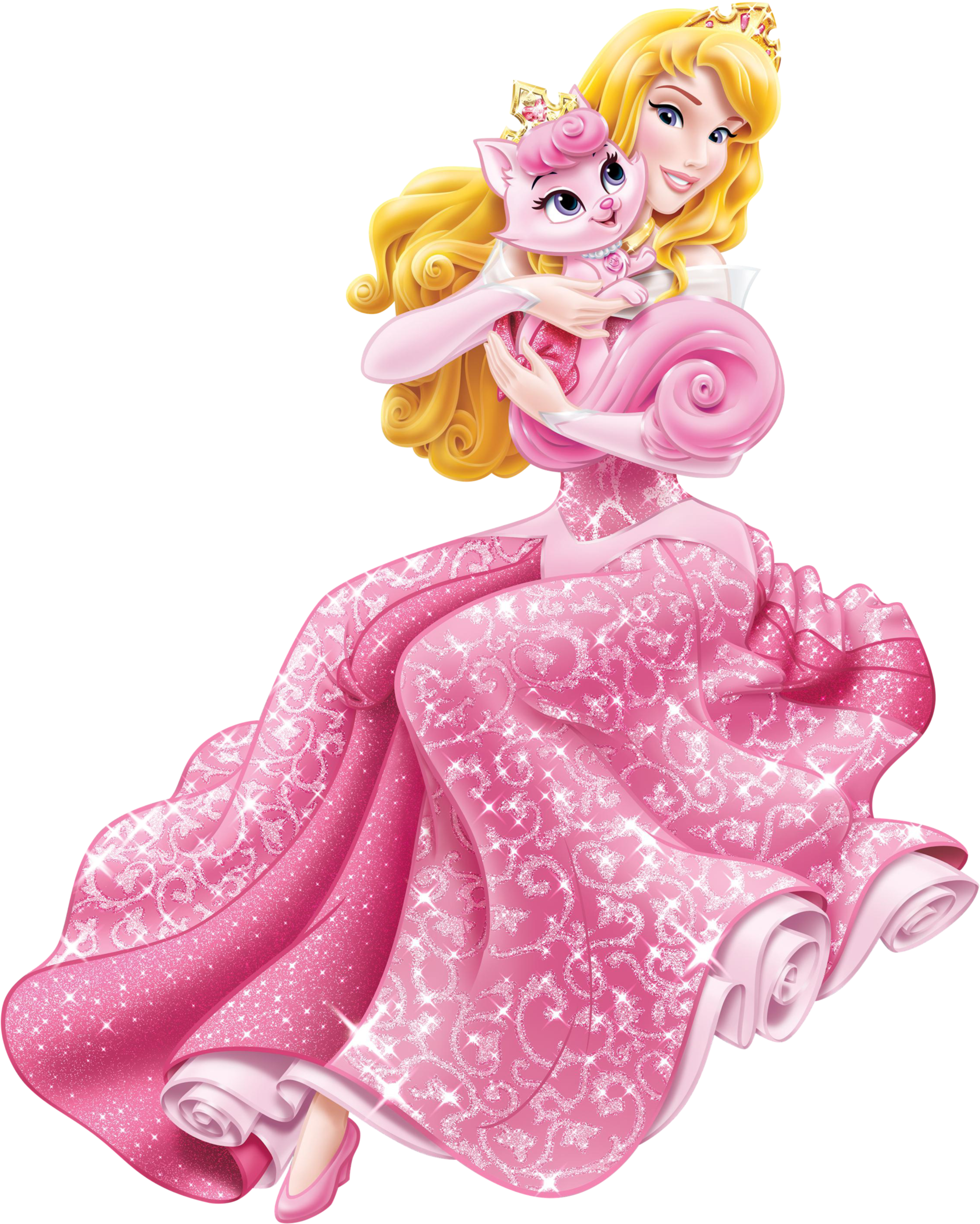 Castle Clipart Princess Aurora - Disney Princess Palace Pets Aurora (2424x2919), Png Download