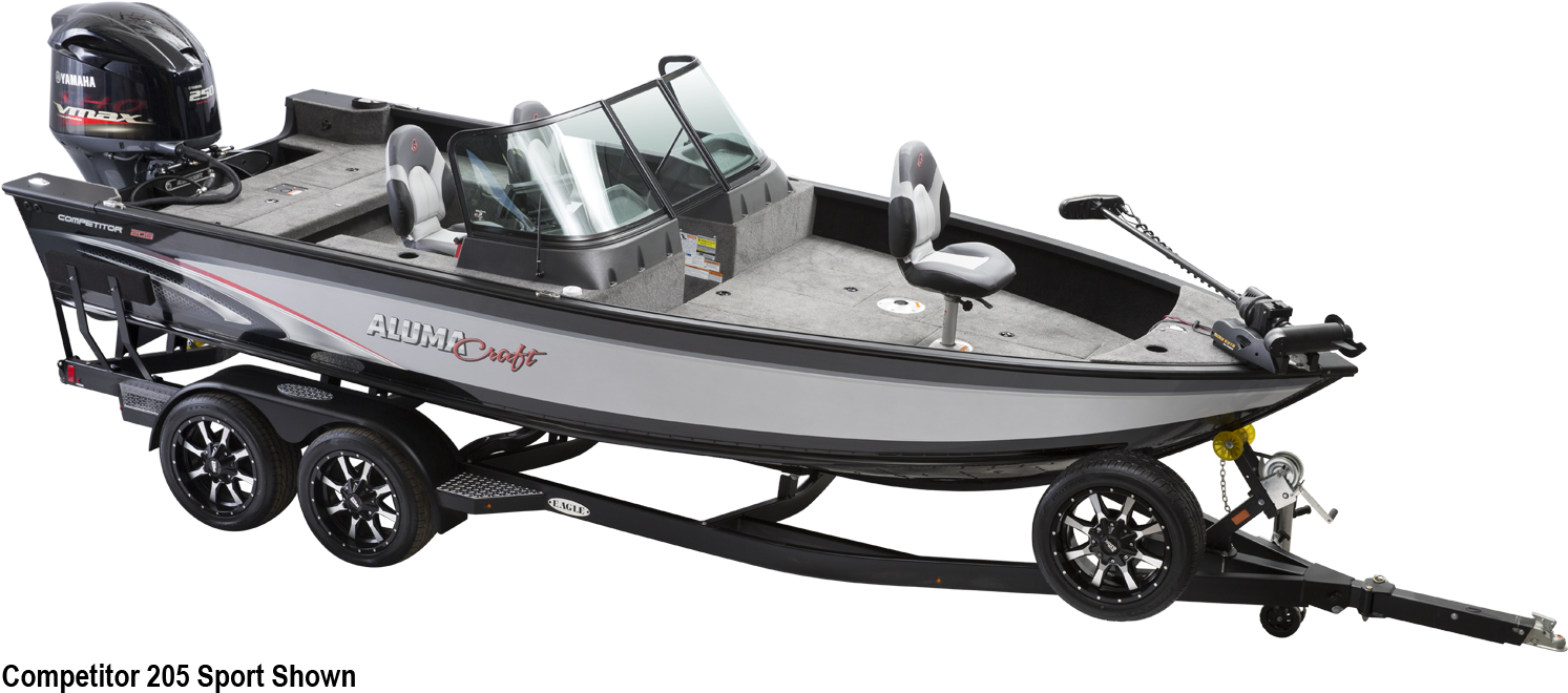 2019 Competitor 205 Cs - 2018 Alumacraft Competitor 185 (1496x760), Png Download