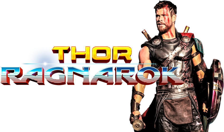 Thor Ragnarok 58eb99a1a8bc6 - Thor Ragnarok 2017 Png (1000x562), Png Download