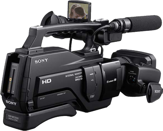 Video Camera Png Images - Sony Hd Video Camera Price In Pakistan (640x514), Png Download