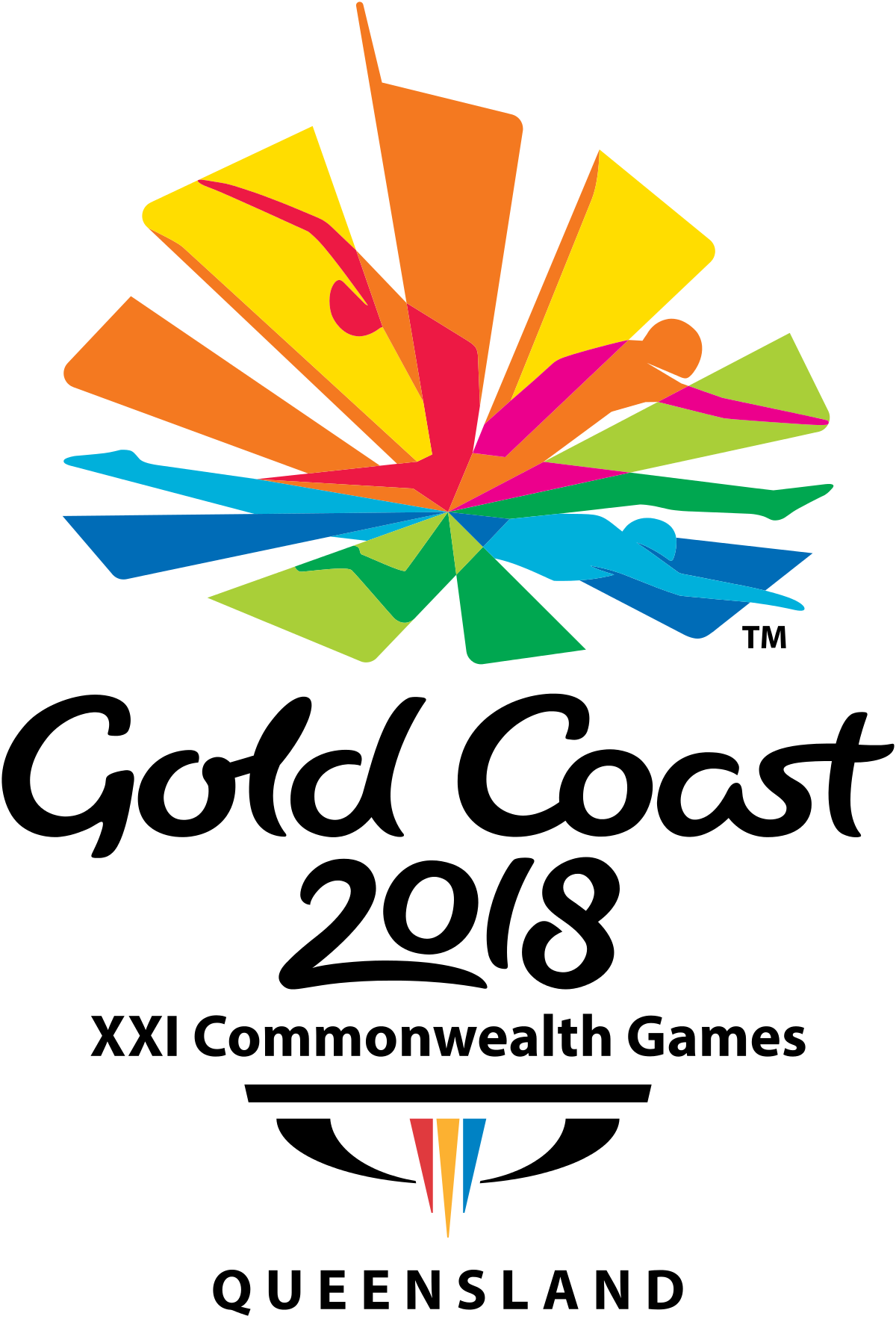Commonwealth Games Logo 2018 (1200x1766), Png Download
