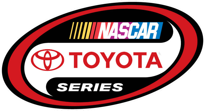 Nascar Toyota Series Logo - Nascar Series Logo Png (656x355), Png Download