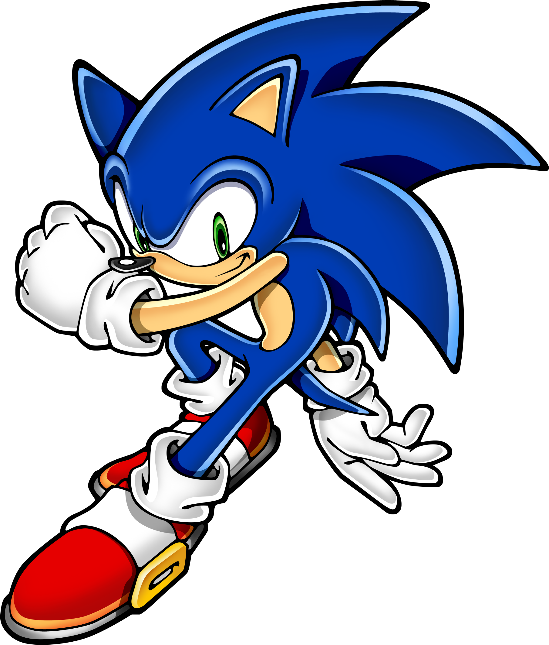 Sonic The Hedgehog Png Clip Art Transparent - Rwby X Sonic (1810x2123), Png Download