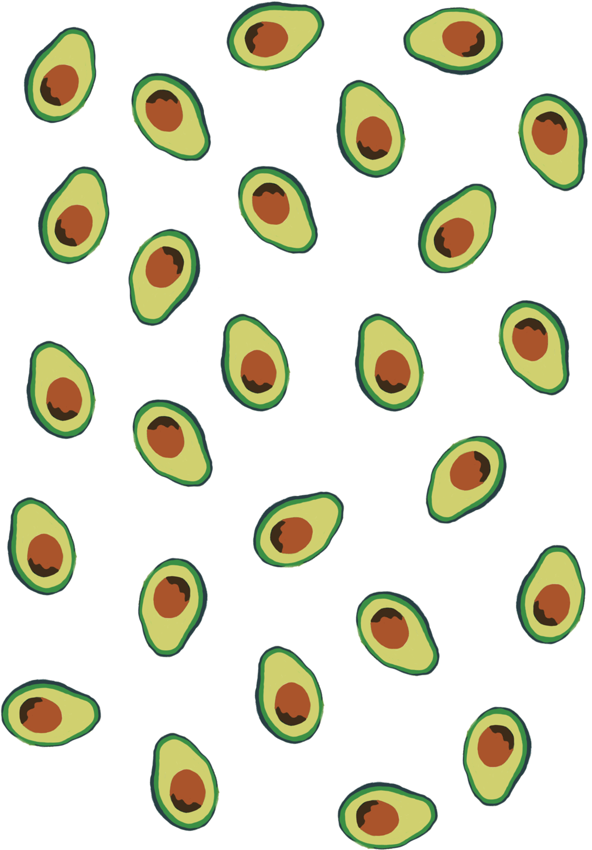 Tumblr Ma1clxcz6v1rg3vmko1 1280 - Avocado Png (1240x1748), Png Download