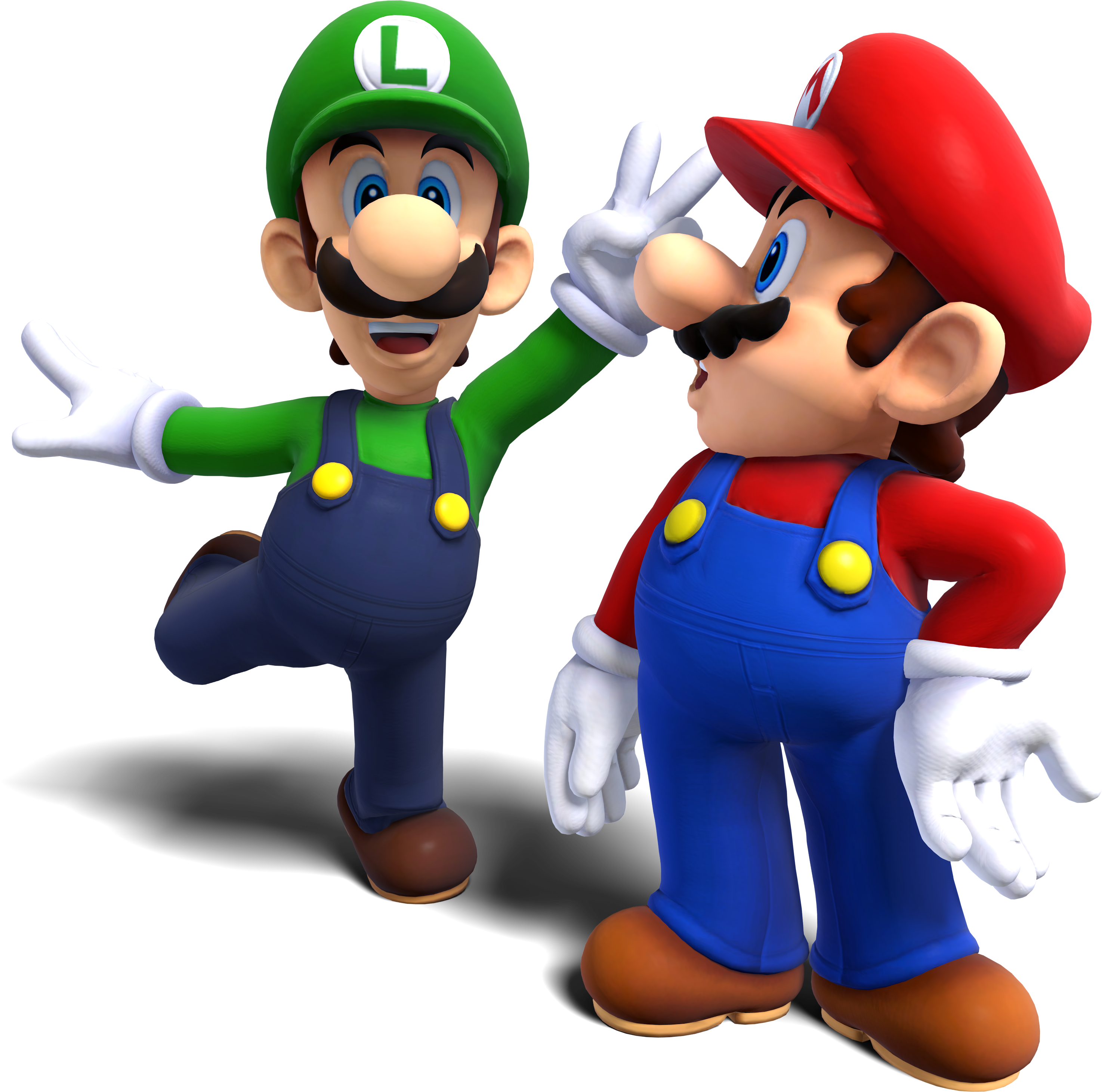 Best Free Mario Png Picture - Mario And Luigi 2018 (2949x2923), Png Download