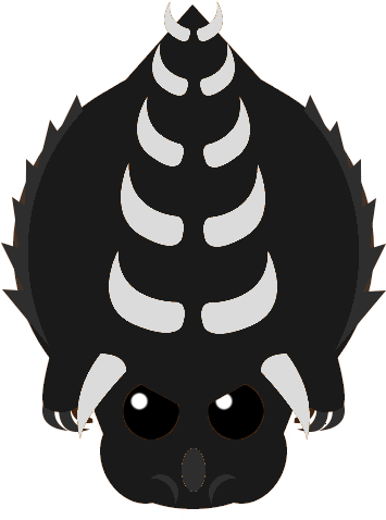 New Godzilla - Mope Io Monsters (500x500), Png Download