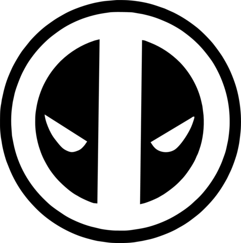 Download Download Logo Clipart Deadpool Deadpool Symbol Black And White Png Image With No Background Pngkey Com