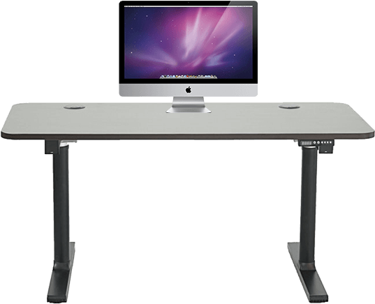Electric Standing Desk Electric Desk - Electric Standing Desk (800x437), Png Download