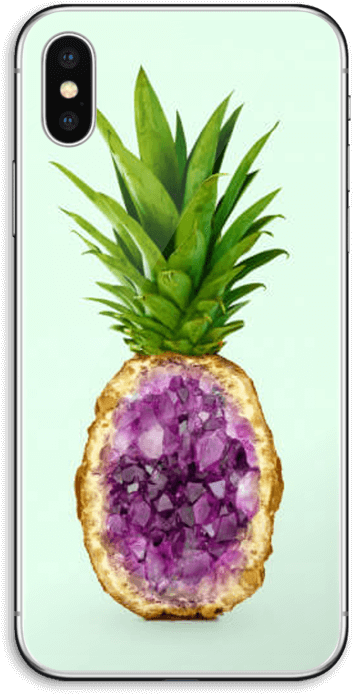 Pineapple Quartz - Pop Art (395x800), Png Download