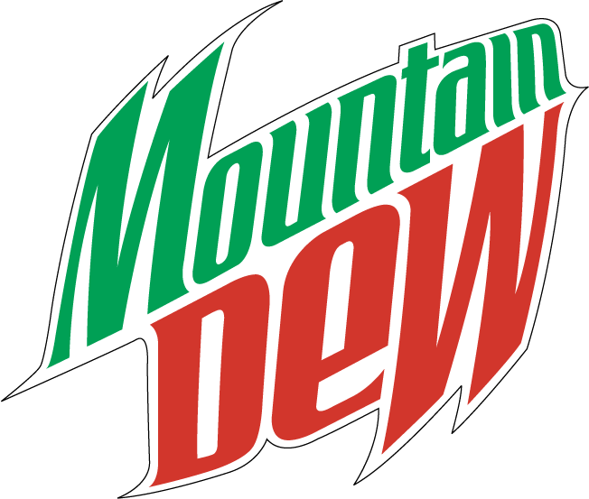 Mountain Dew - Mountain Dew 2005 Logo (652x553), Png Download