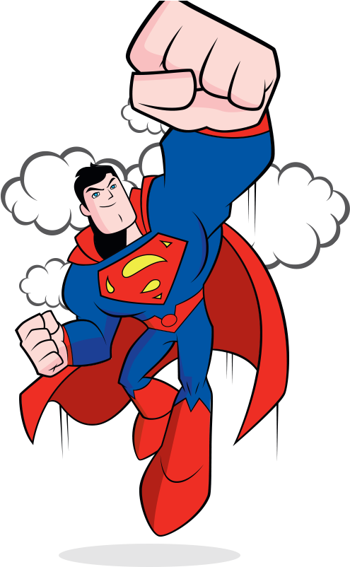 Superhero Drawing (565x803), Png Download