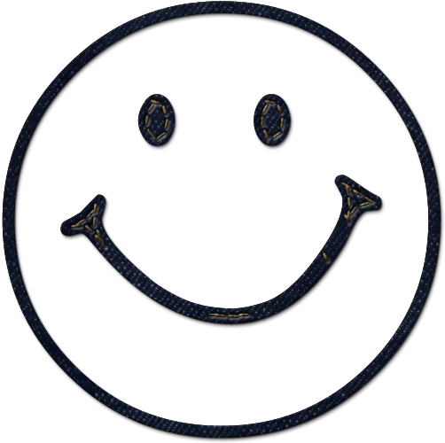 Free Icons Png - Smiling Emoji Black And White (600x600), Png Download